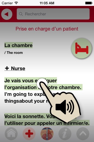 Mes fiches en anglais : Le soin infirmier, communiquer facilement en anglais dans les situations de soin du quotidien. screenshot 4