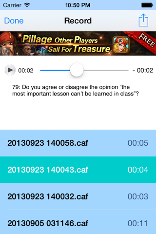 iBTimer - Best app for prepare the TOEFL iBT speaking section screenshot 4