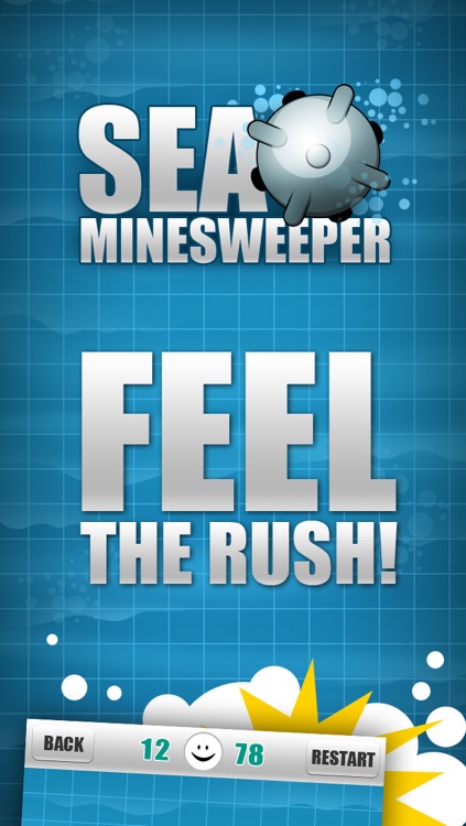 Sea Minesweeper Lite - Reveal Dangerous Underwater Bombs screenshot-4