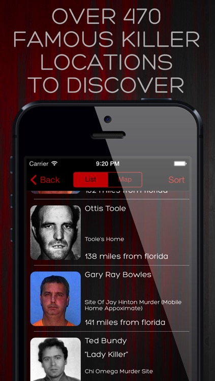 Killer GPS: Crime Scene, Murder Locations and Serial Killers
