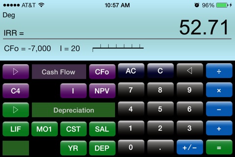 Financial Calculator++ screenshot 3