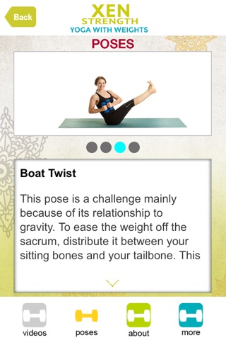 Xen Strength - Yoga with Weights screenshot 3