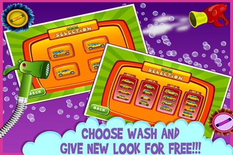 Little Taxi Wash- Kids & Girls Learning & Fun Games screenshot 3