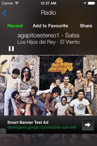 Salsa Music Radio Recorder screenshot 2