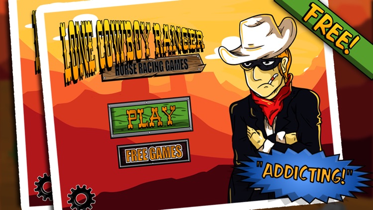 Lone Cowboy Ranger Horse Racing Games Free