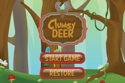 Clumsy Deer - a family fun deer jumping game screenshot 2