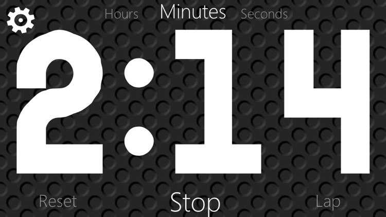 Stopwatch and Timer with big numbers