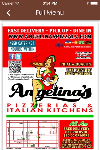 Angelina's Pizza Las Vegas screenshot 4