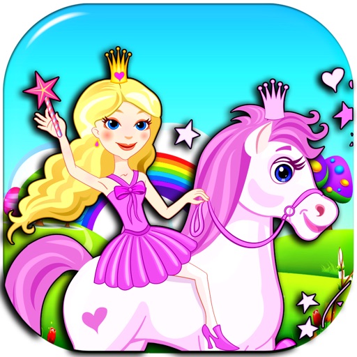 My Little Princess Pony - A Fantasy Falling Story for Girls Game FREE Icon