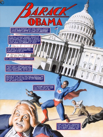 Political Power: Barack Obama by Blue Water Comics and Auryn Apps. (iPad Lite Version) screenshot 2