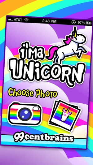 I'ma Unicorn - Amazing Glitter Rainbow S