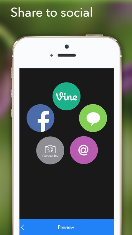 PhotoFlow - Create amazing photo slide show to Vine , Facebook screenshot-4