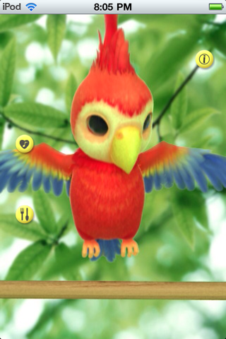 Talking Polly the Parrot FREE screenshot 3