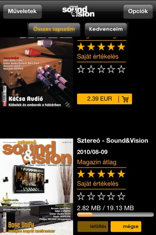Sztereo Sound&Vision screenshot 2