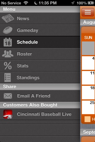 Cincinnati Football Live screenshot 4