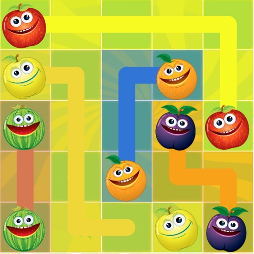 Fruit Flow : 1st Awesome Connect exotic fruity AAA puzzle game Icon