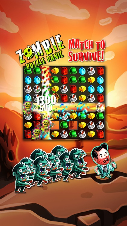 Zombie Puzzle Panic screenshot-0