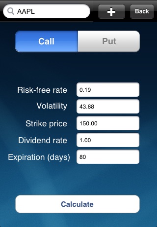 Options Watcher screenshot 2