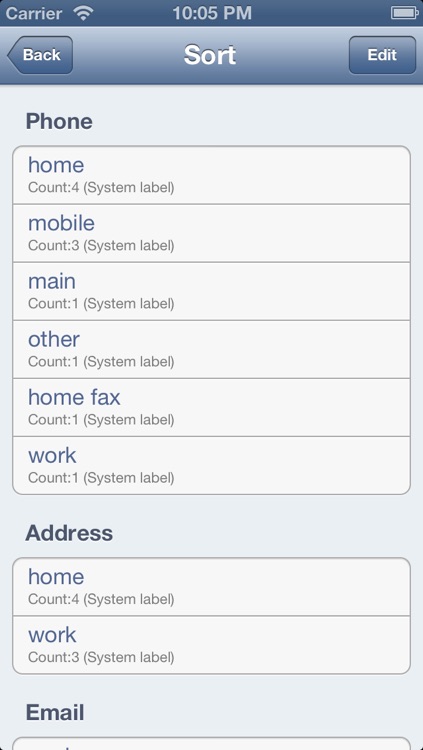 ContactSort screenshot-3
