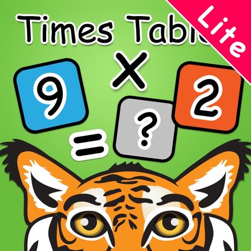 TimesTableLite – A multiplication tables learning tool for kids iOS App