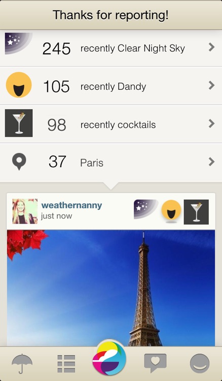 Weathermob - Social Weather Reporting, and Local and Global Weather Reports screenshot-4