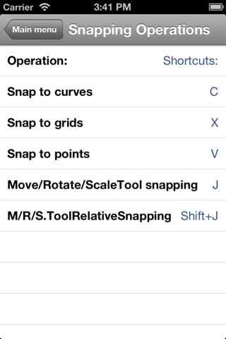 Shortcuts for Maya screenshot 4