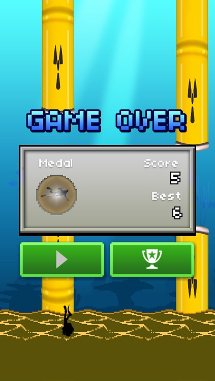 Flappy Amazon Waters FREE -  Top addicting underwater city kids game screenshot-4