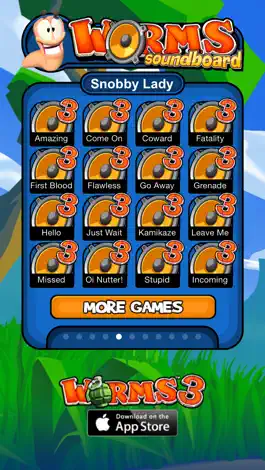 Game screenshot Worms Soundboard apk