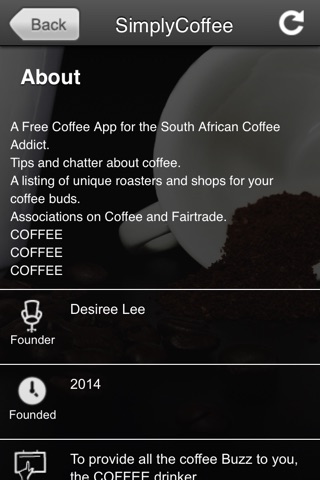 SimplyCoffee screenshot 2