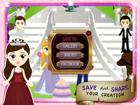 Princess Sticker HD Lite screenshot 2