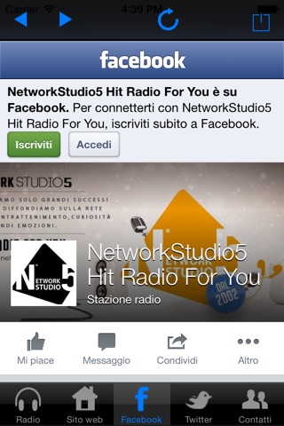 Ns5 Web Radio screenshot 2