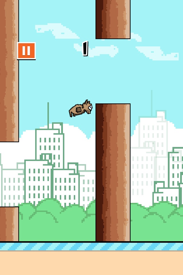 Flappy Bear Free screenshot 4