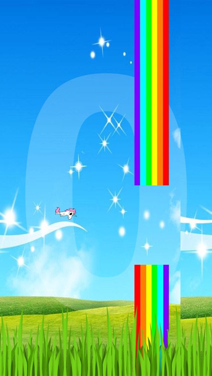 Flapper Unicorn - Twilight Rainbow Flyer Pocket Minigame