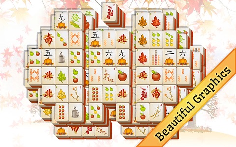 Fall Mahjong screenshot 3