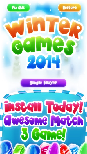 Winter Candy Games - Awesome Gold Medal Match-3 Game For Kid(圖5)-速報App