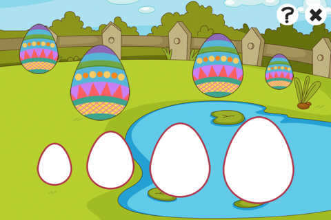 Active Easter! Learning games with bunny, eggs and rabbit screenshot 2