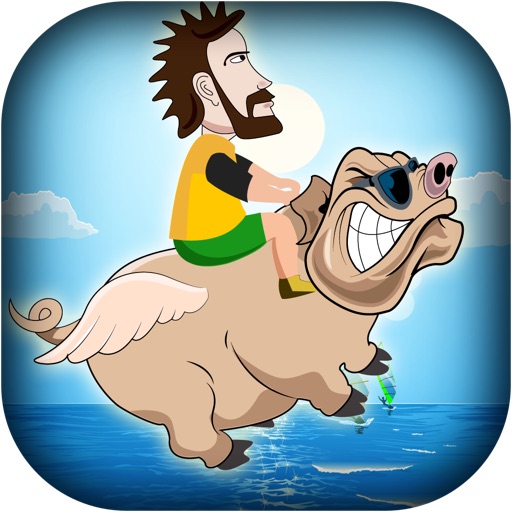 Extreme Aerial Farm Hog Rider - Hillarious and Crazy Fun Pig Flying Simulation Mania iOS App