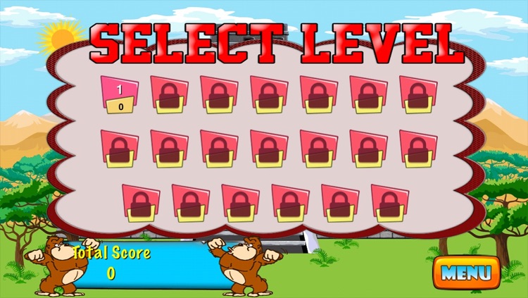 Feed Hungry Gorilla in Jungle - Monkey jumping game and feeding bananas screenshot-3