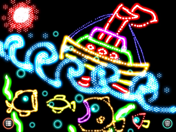 Glow Doodle !! - Paint, Draw and Sketch with Sparkle Glowing Particles