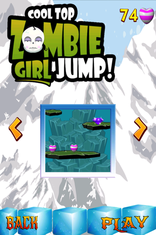 A Cool Top Zombie Girl Jump Free : Crazy Race-ing Action Adventure Games screenshot 3