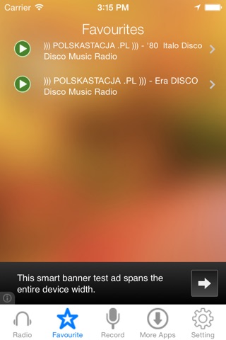 Disco Music Radio Recorder screenshot 3