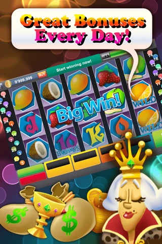 Fruit Slots - Play Jack-pot Party Casino Machines And Win Crazy Cash 2014 screenshot 2