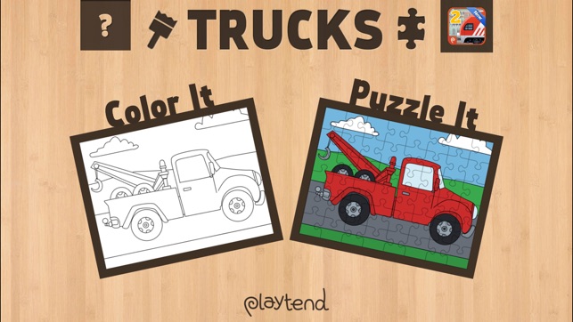 Color It Puzzle It: Trucks(圖1)-速報App