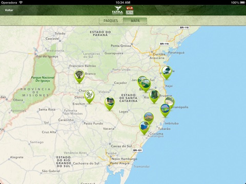 FATMA - Unidades de Conservação SC para iPad screenshot 3