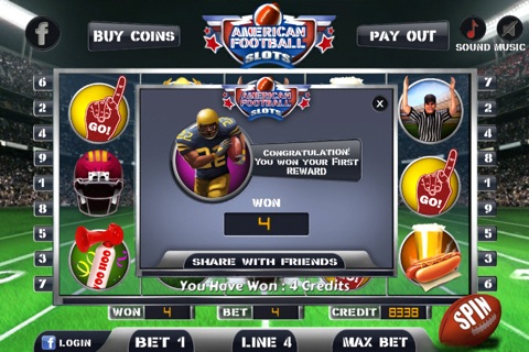 American Football Slots screenshot 3