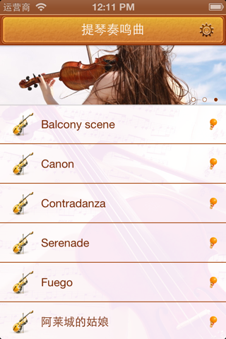 轻音乐系列之提琴协奏曲 screenshot 2