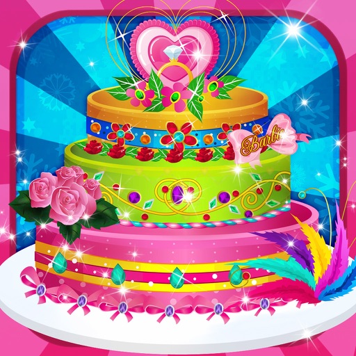 Rose Cake Decoration Icon