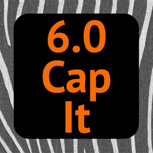 6.0 Cap It iOS App