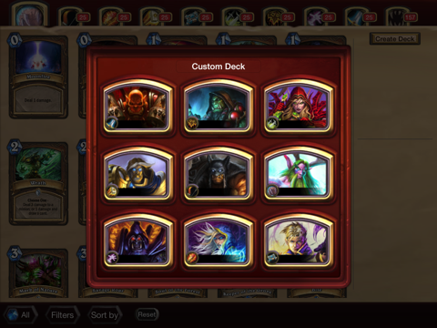 DeckBuilder HD - HearthStone Best cards database screenshot 3