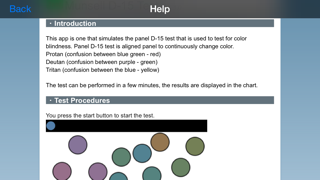 How to cancel & delete Munsell D-15 Test from iphone & ipad 3